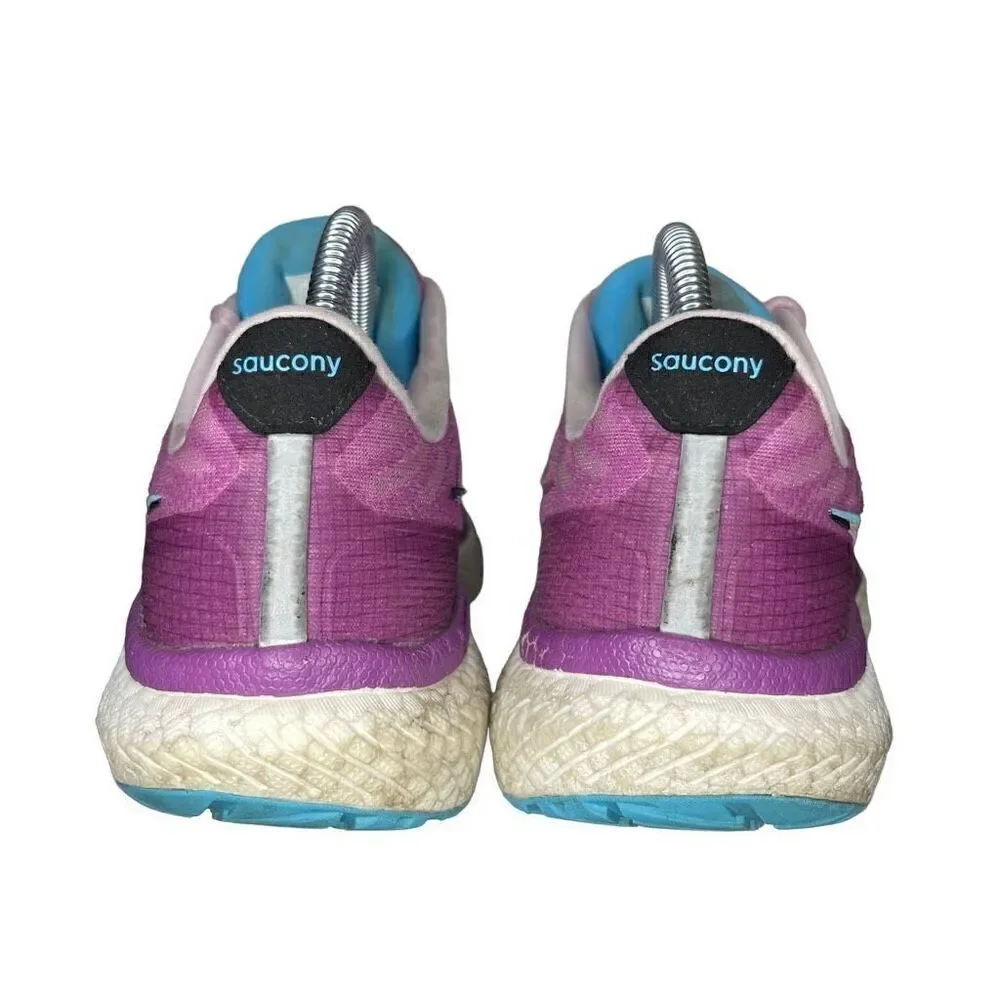 Saucony Womens Triumph 19 S10678-20 Purple Running Shoes Sneakers Size 9.5